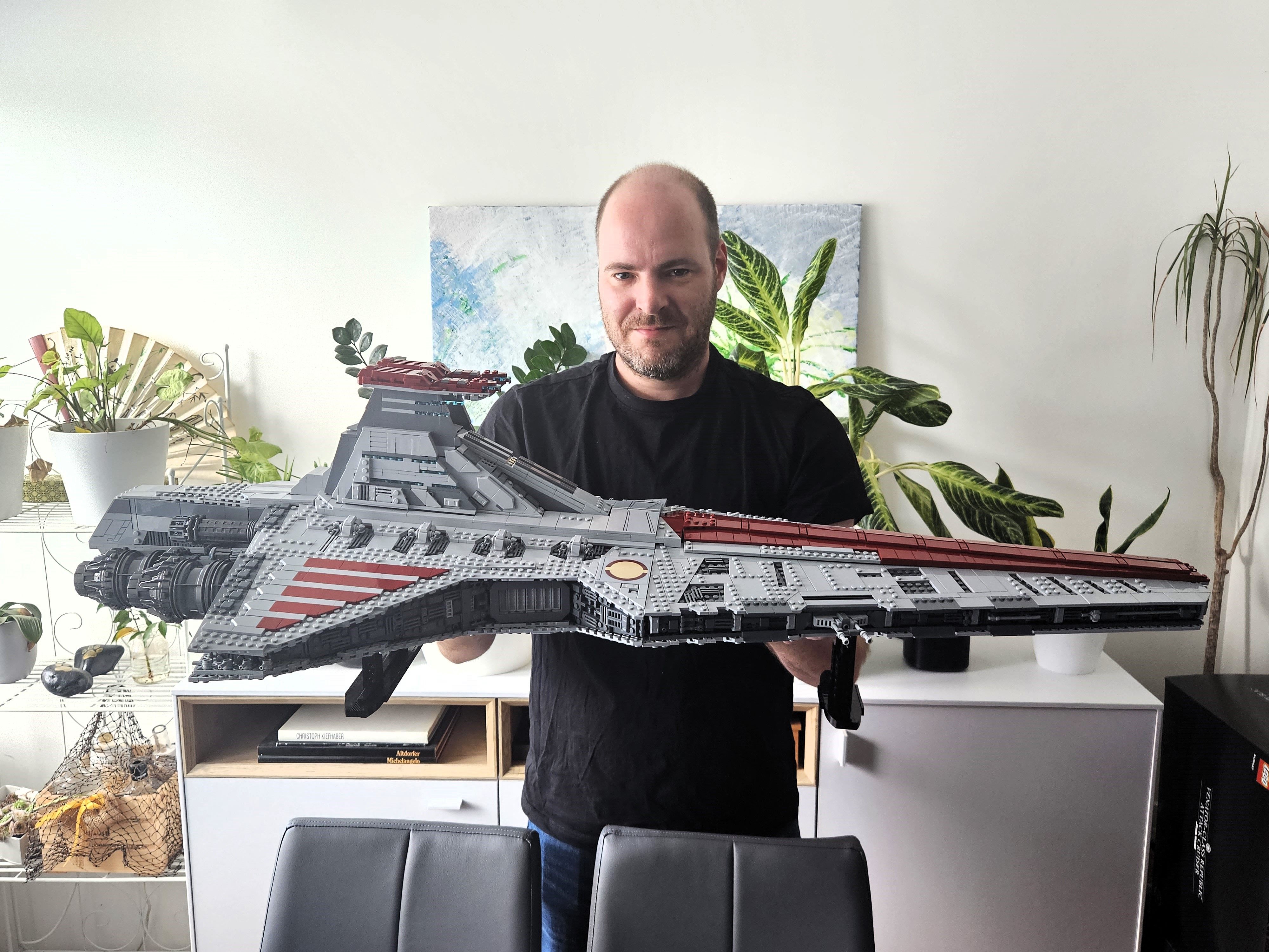 Der "Republikanische Angriffskreuzer der Venator-Klasse" ist eines der beeindruckendsten LEGO-Modelle überhaupt.