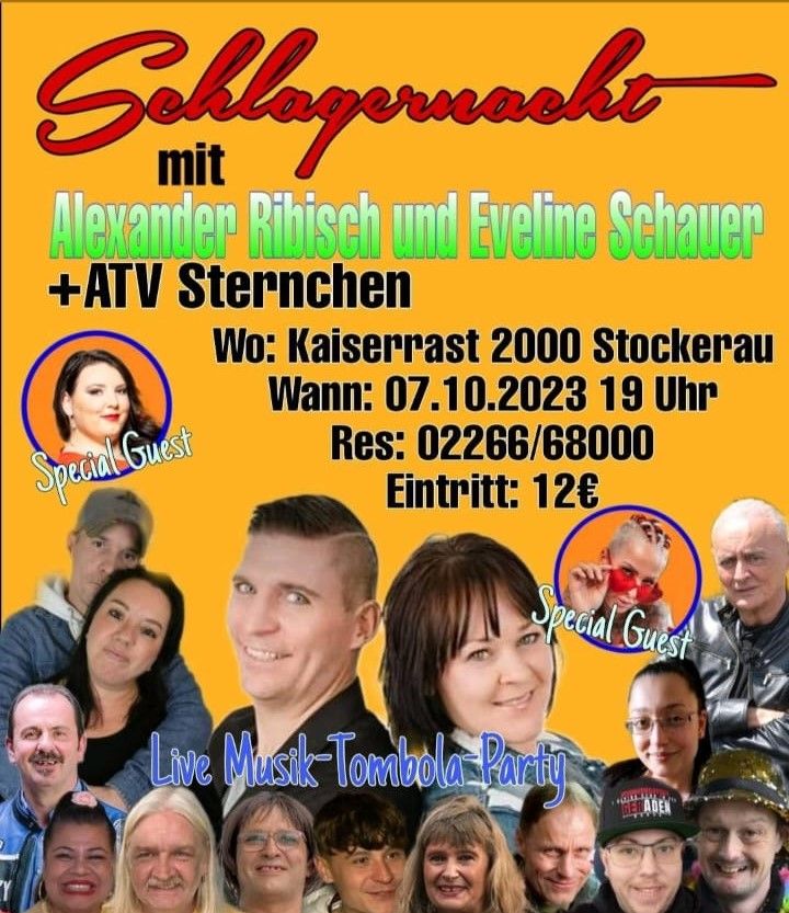 Zahlreiche ATV-Kultfiguren werden am 7. Oktober in Stockerau dabei sein.
