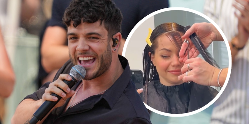 Neue Looks bei Christina und Luca Hänni.