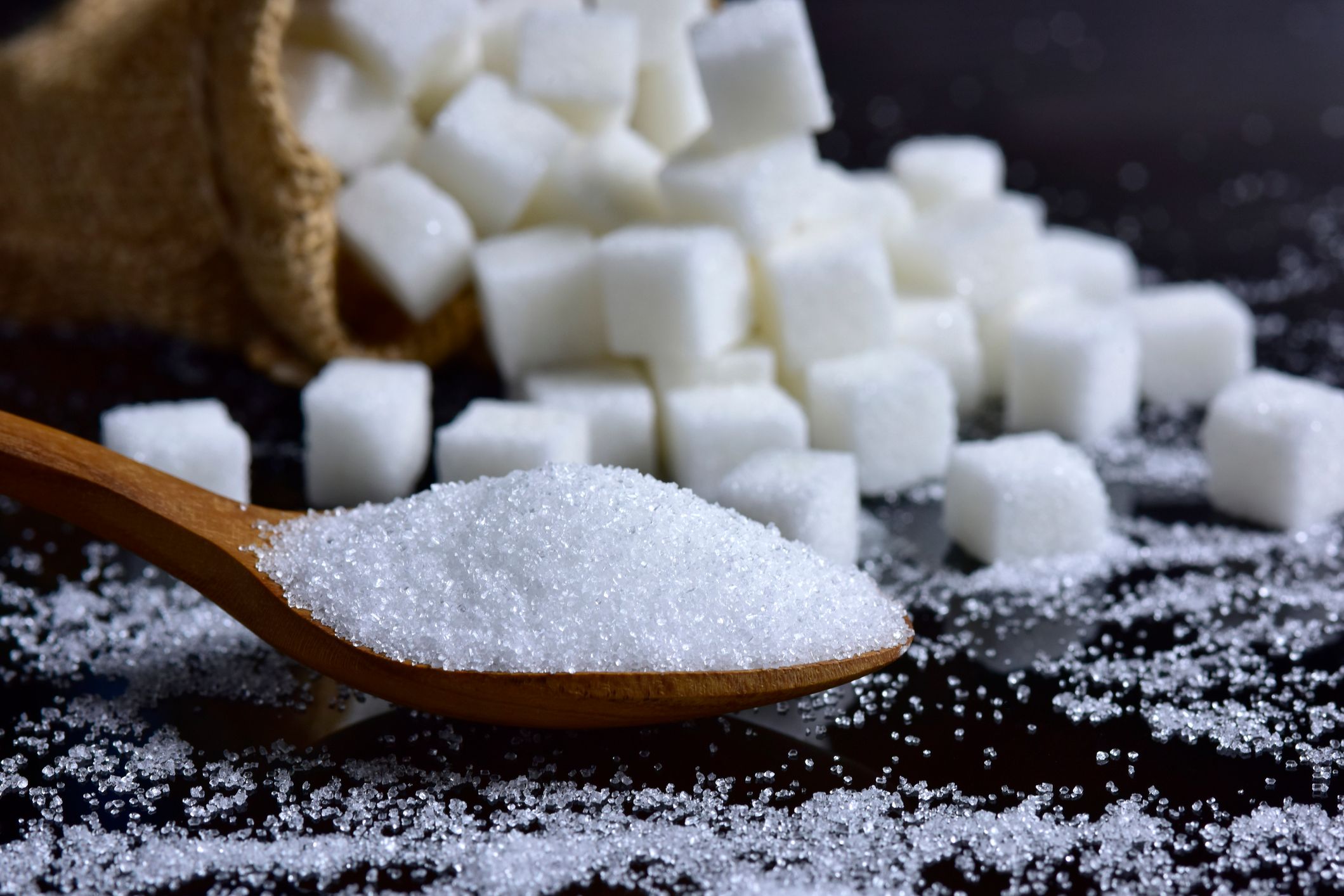 Zucker ist oft in Lebensmitteln versteckt enthalten.