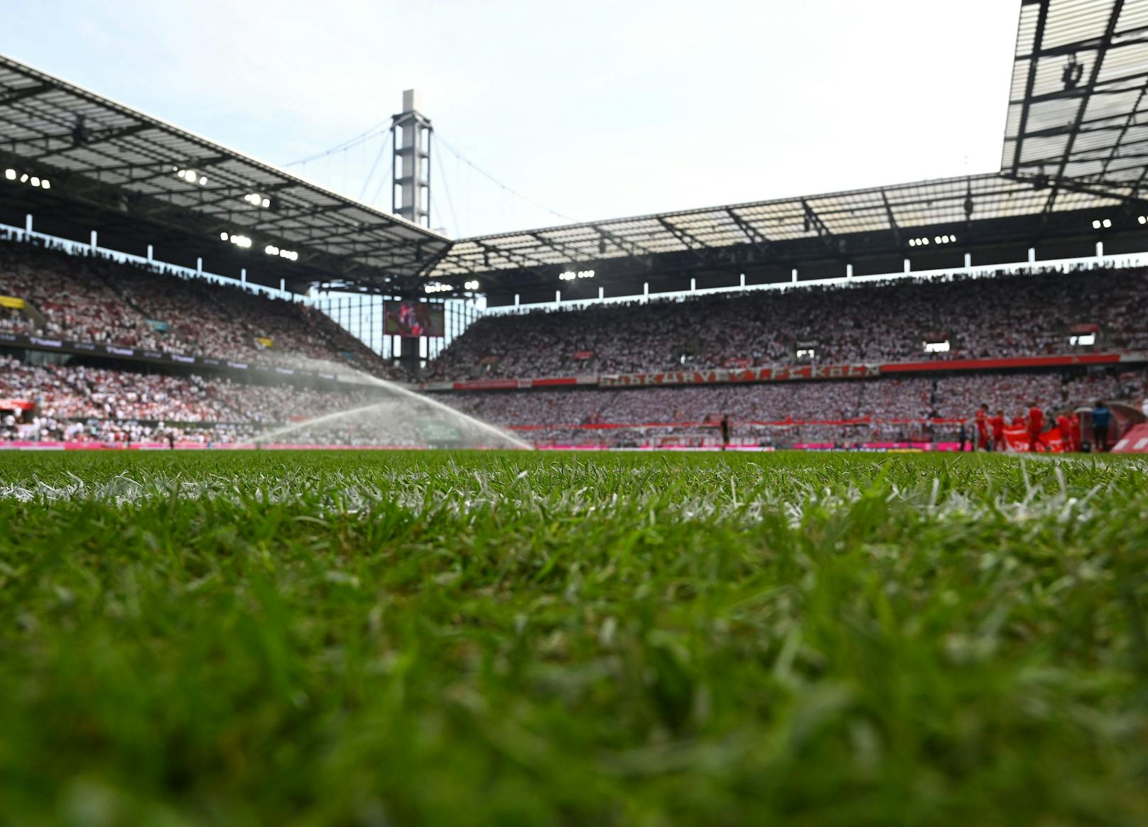 Rhein-Energie-Stadion in Köln. Zuschauerkapazität: 47.000