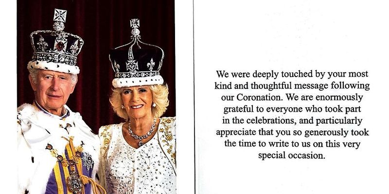 König Charles III. und Königin Camilla schrieben diesen Brief an eine heimische Schulklasse.