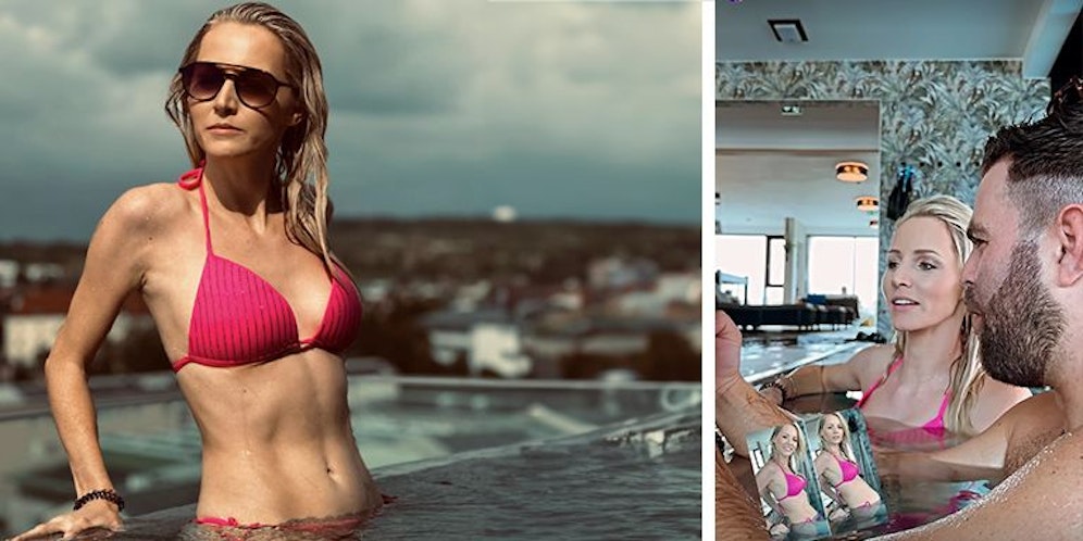 Melissa Naschenweng schmeißt sich auf Instagram in Pose.