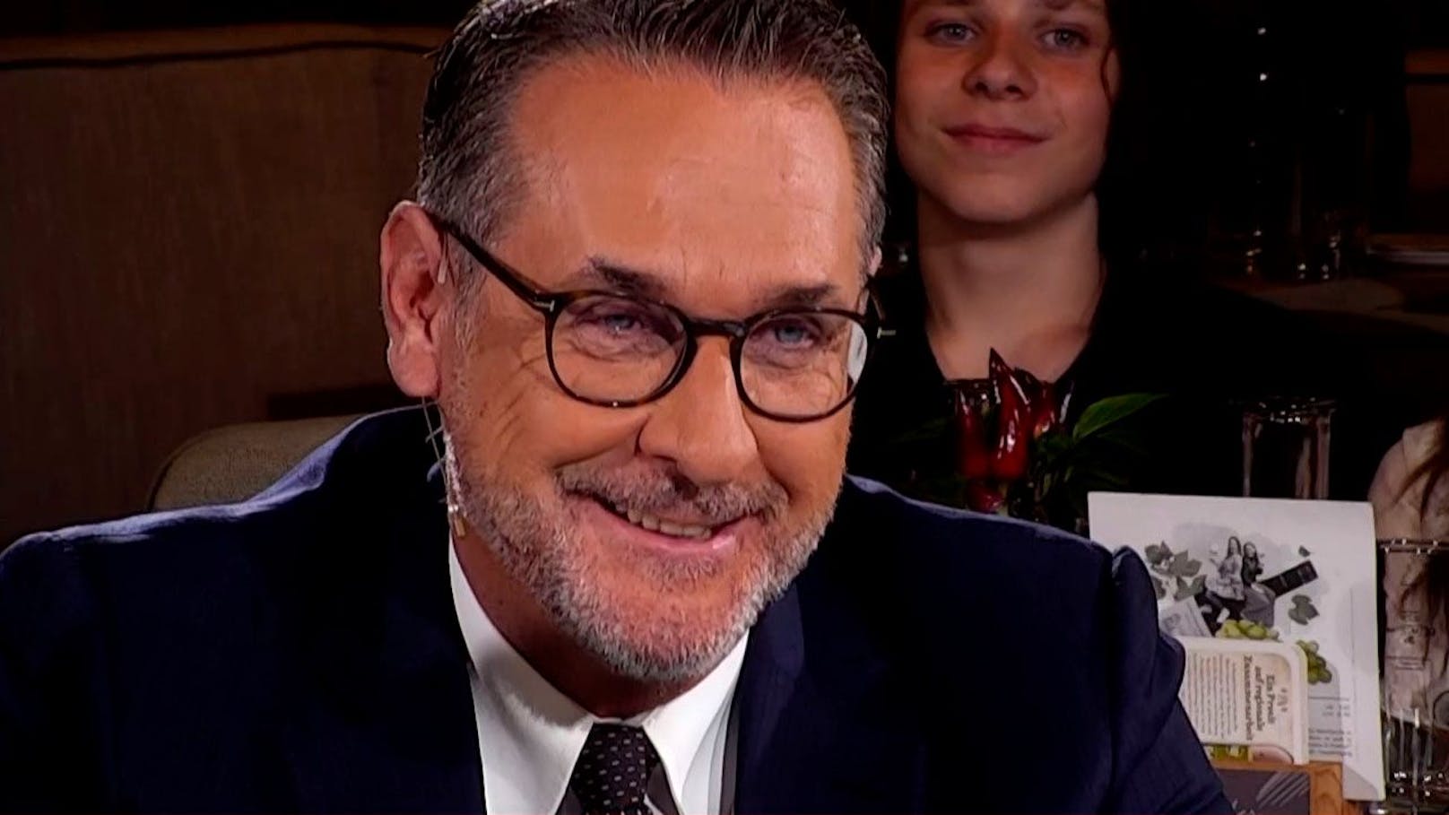 Heinz-Christian Strache im "Pro und Contra Spezial" am 3. Oktober 2023.