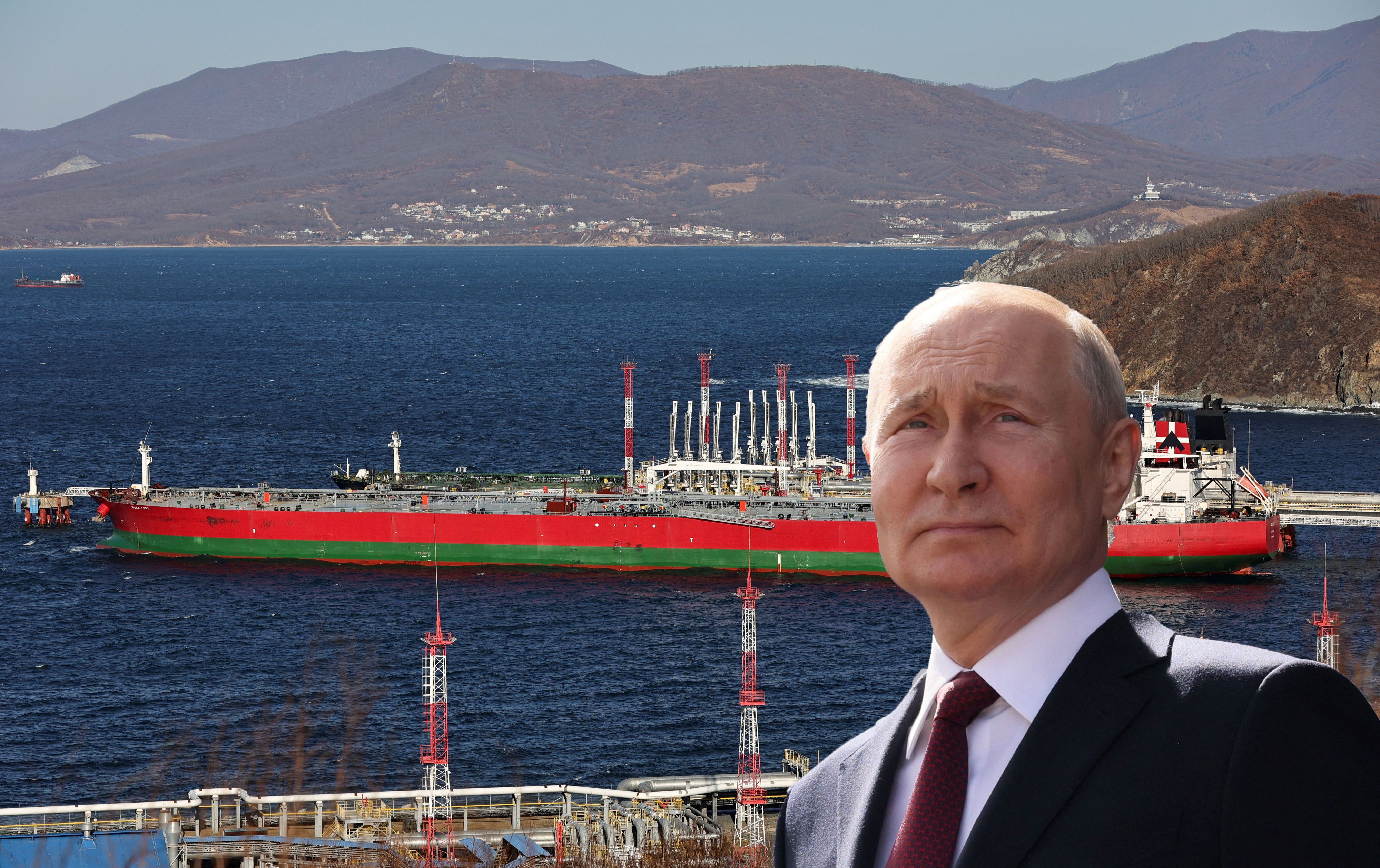 Russland gelingt es in letzter Zeit besser, Öl an den westlichen Barrieren vorbei auf den Markt zu bringen.