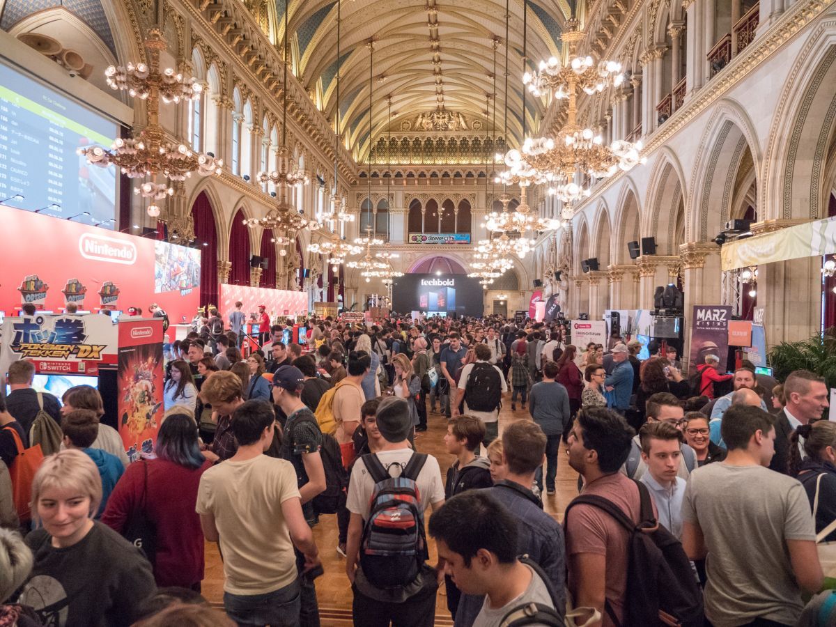 Die Game City im Wiener Rathaus startet wieder.