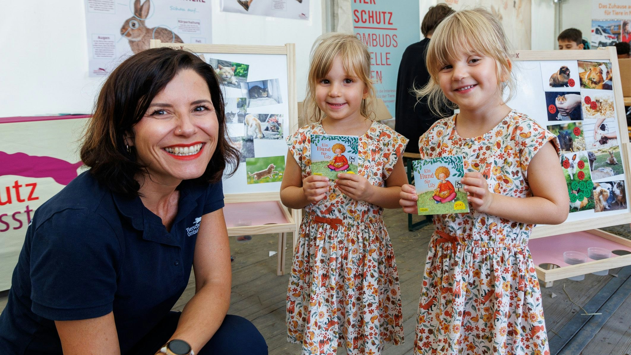 "Ein Hund für Lily" heißt das neue Tierschutz-Buch für Wiener Kinder
