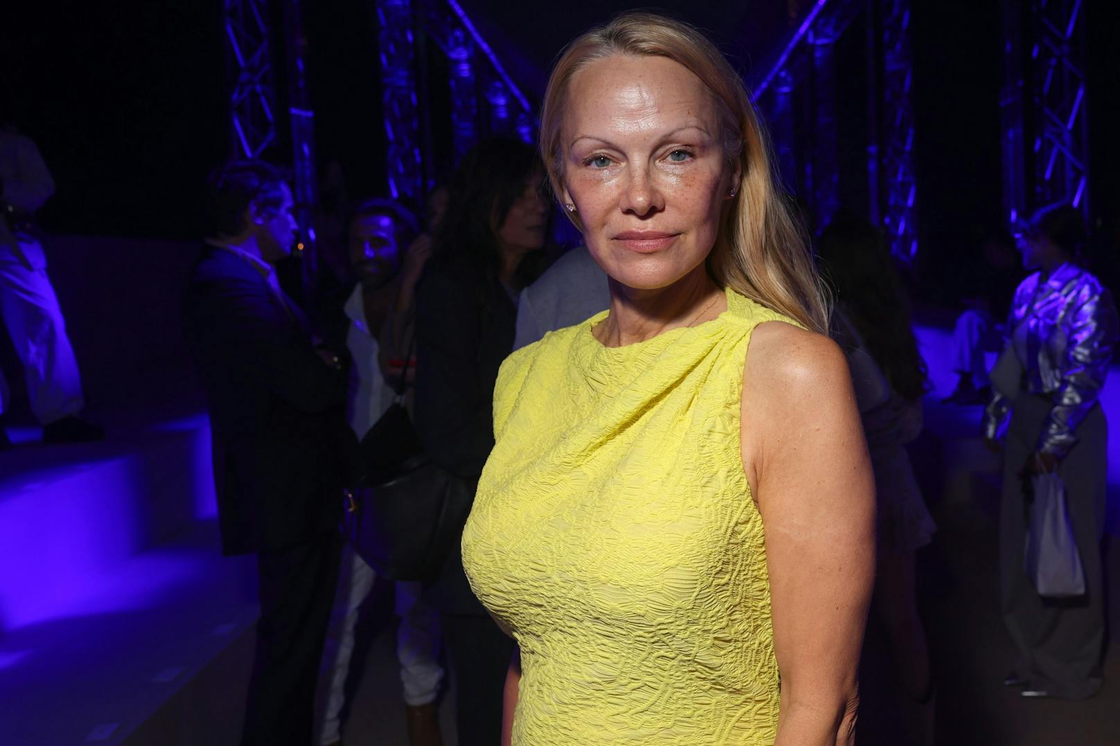 So wie Gott - und die Beauty-Docs - sie schufen, zeigte sich Pamela Anderson jetzt während der Pariser Fashion Week.