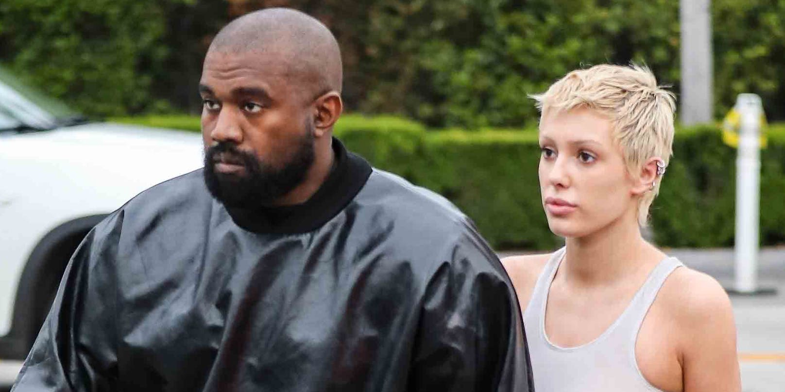 Kanye West sorgt mit Bianca Censori laufend für Skandale.