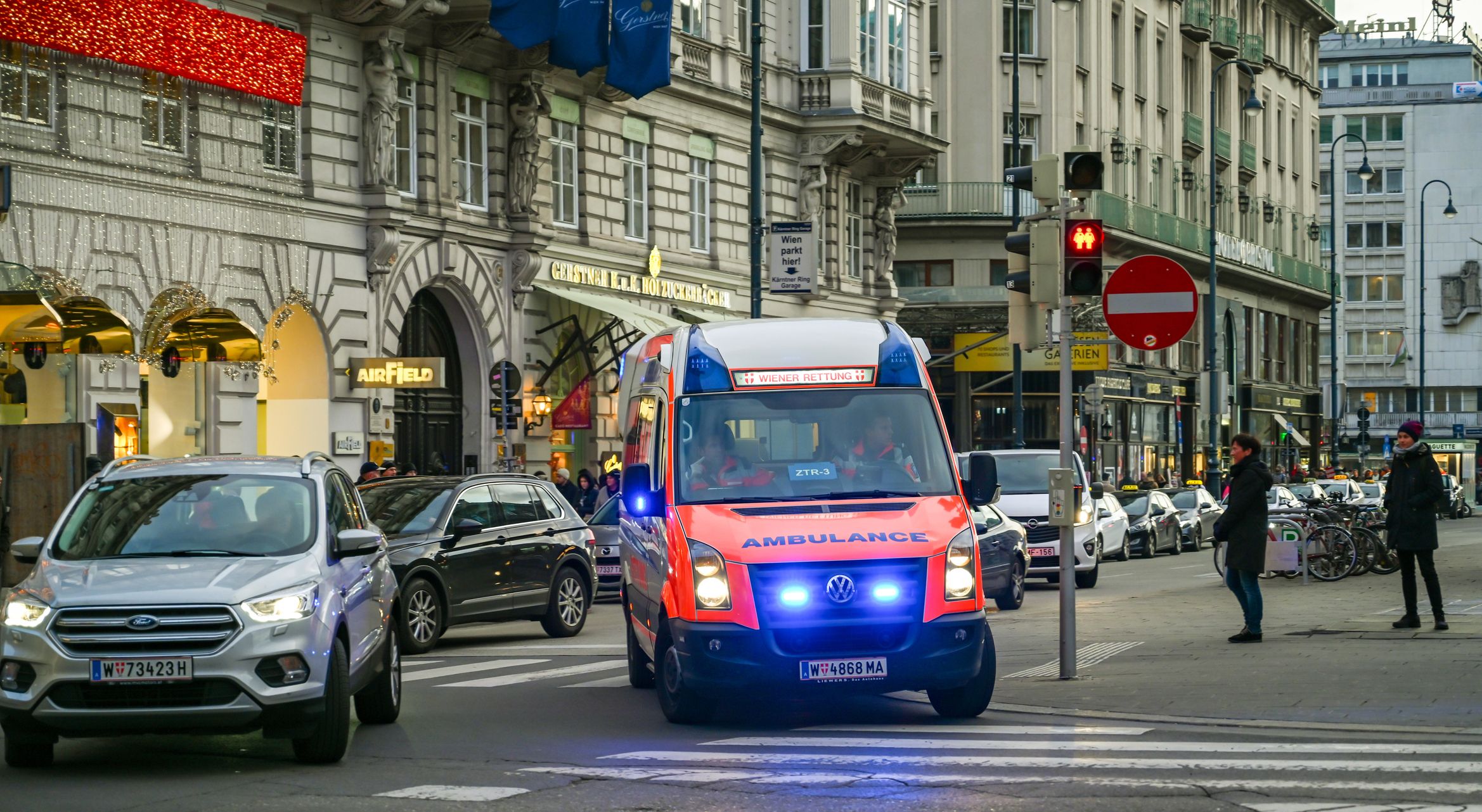 Die Rettung war im Vorjahr weniger oft bei Schulunfällen im Einsatz als noch 2019.