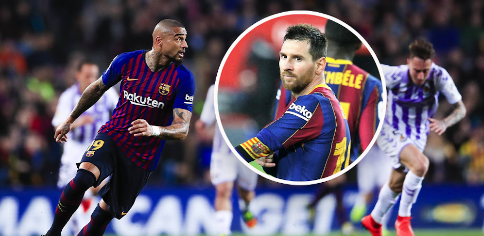 Boateng im Dress von Barcelona