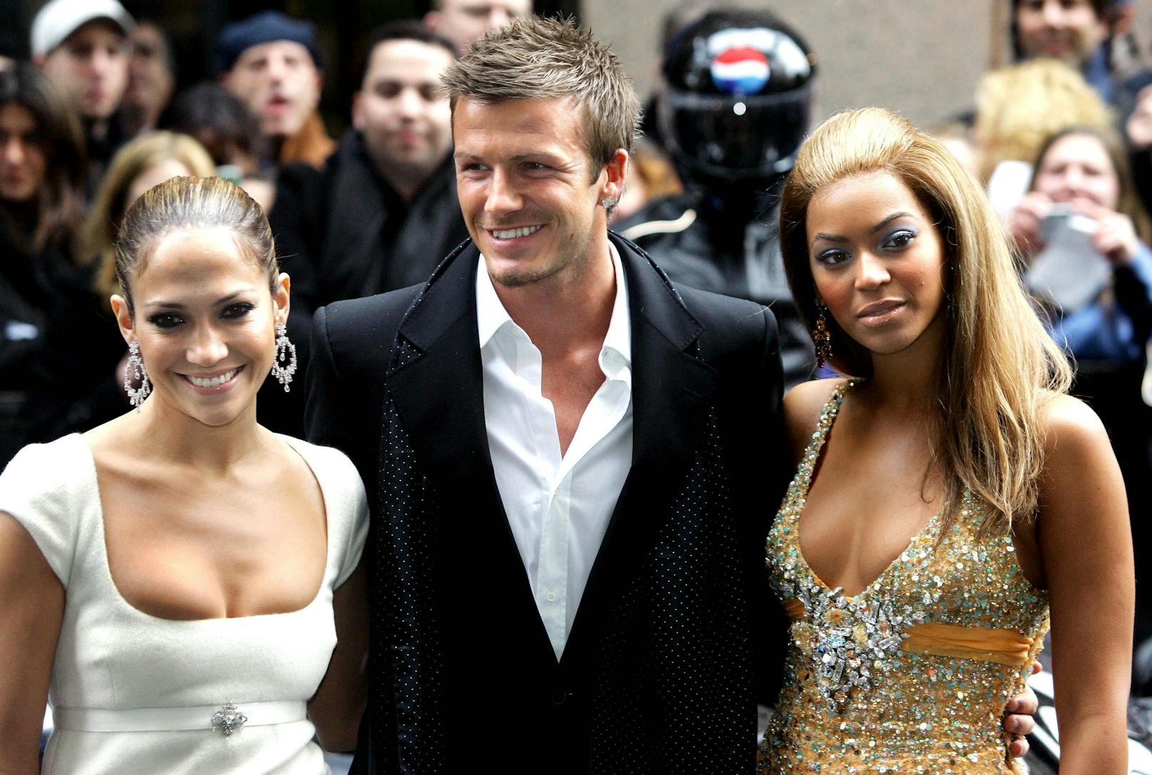 Beckham arbeitete gemeinsam mit J.Lo und Beyoncé für "Pepsi".