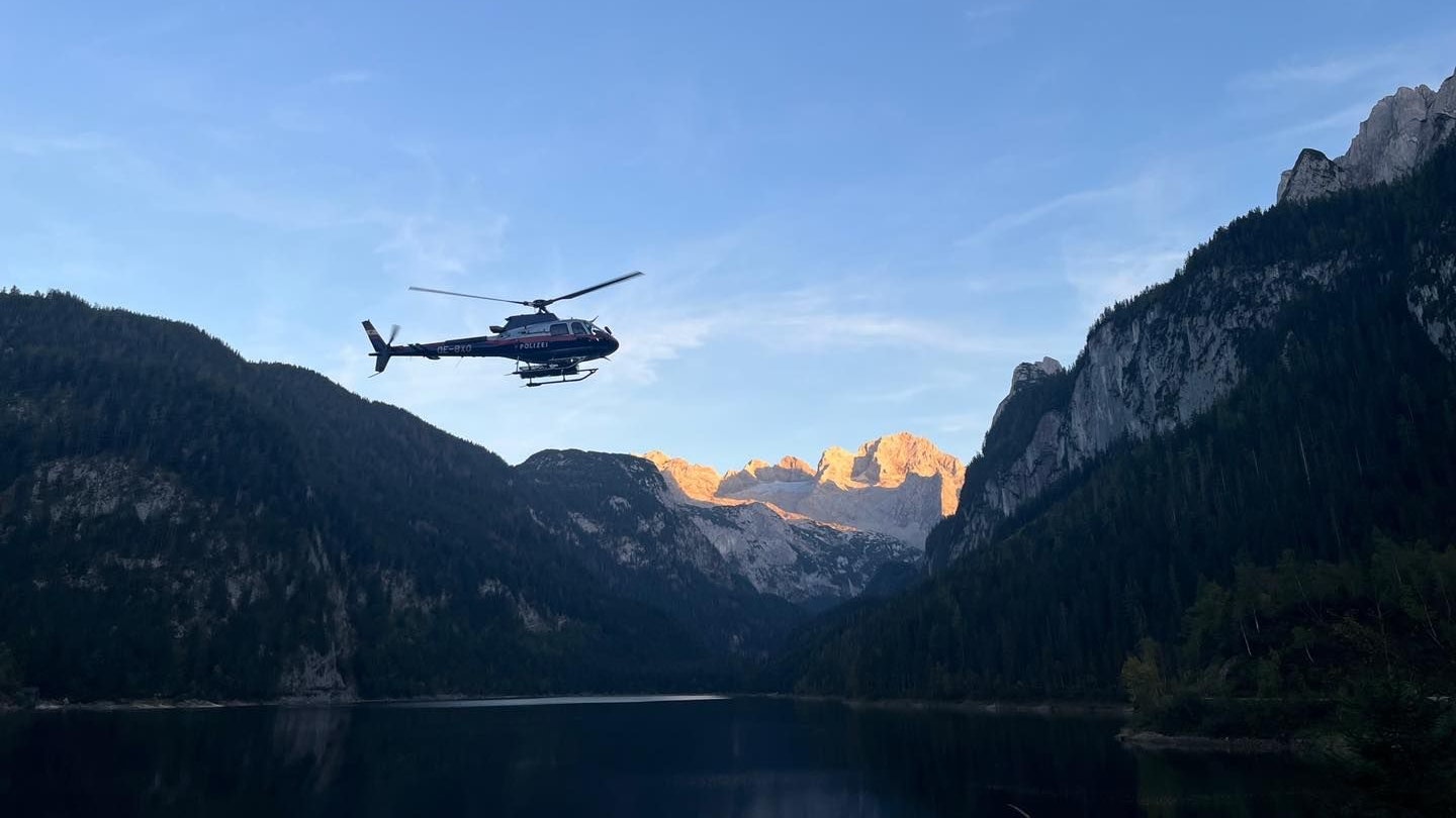 Der Pensionist wurde schließlich vom Helikopter Libelle gerettet.