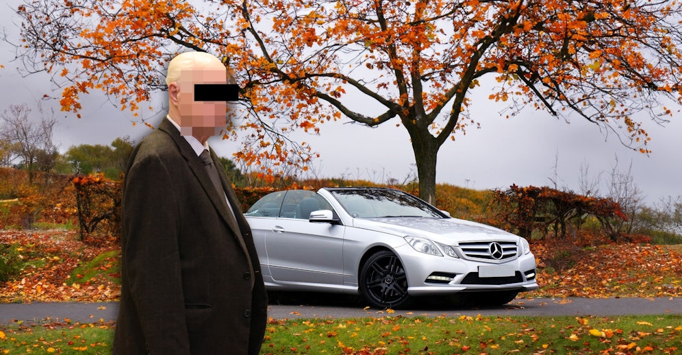 Richard W. (81) soll sich von Fördergeldern der Stadt Wien ein Luxus-Cabrio geleistet haben.