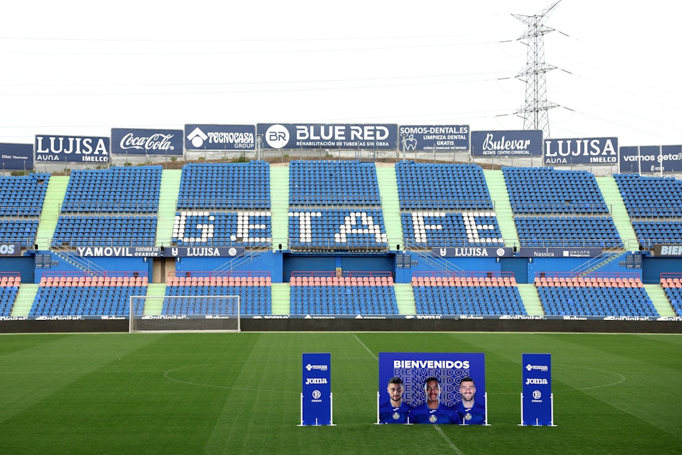 Der spanische Topklub Getafe benennt sein Stadion um. 