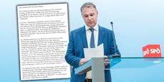 "Sie wollten Kreuze verbrennen": ÖVP-Wutbrief an Babler