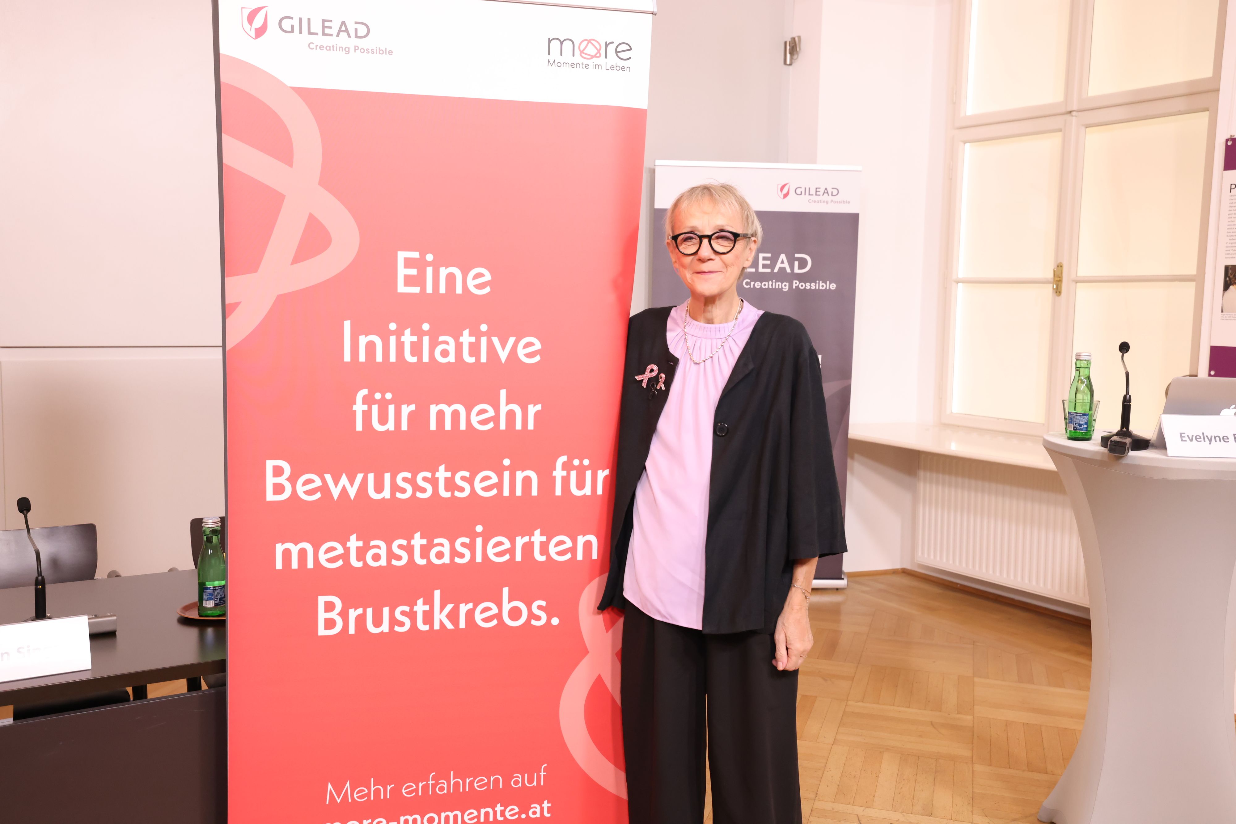 Christa Bleyer hat metastasierten Brustkrebs. Sie appelliert an die regelmäßige Vorsorge.