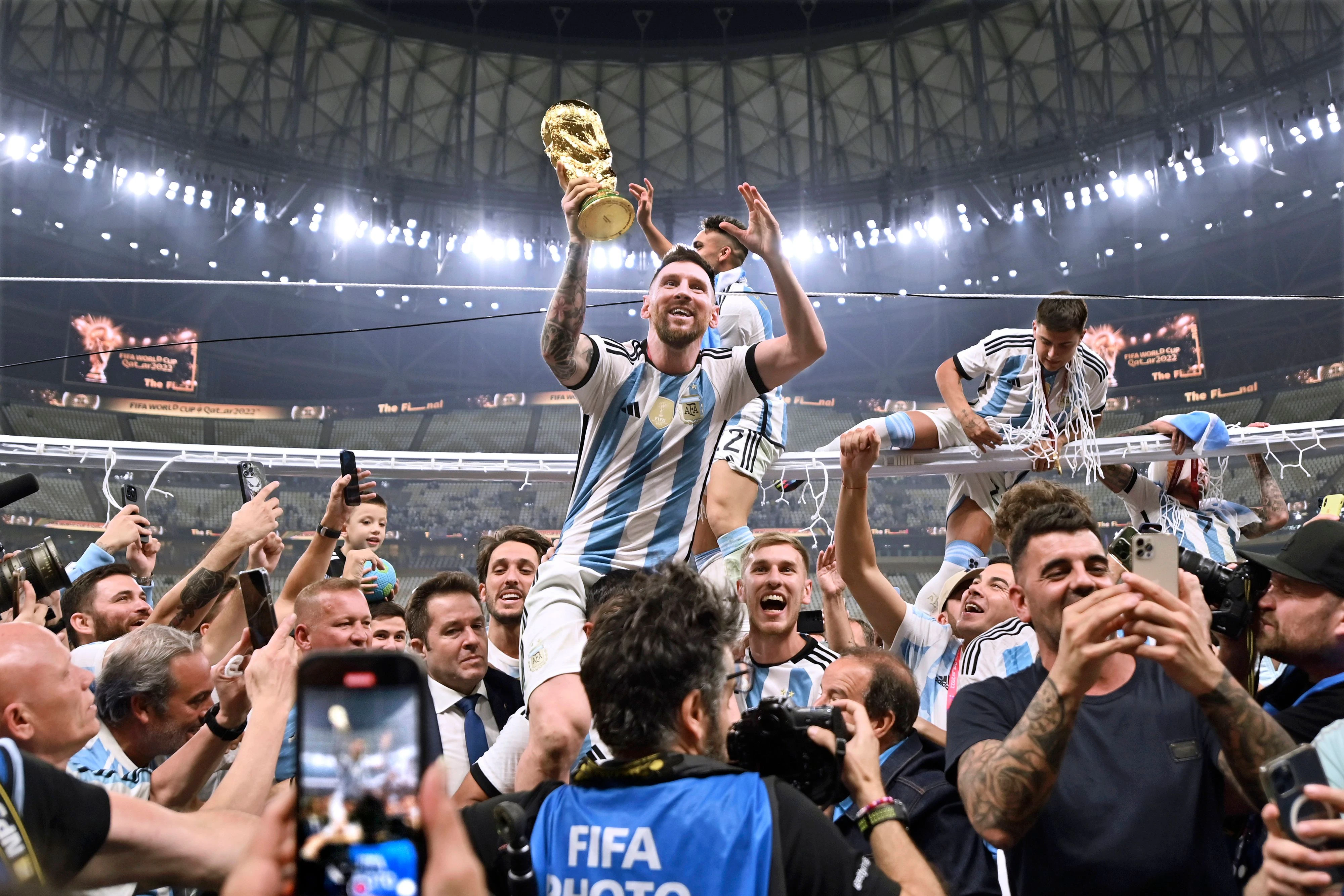 Argentinien jubelte 2022 in Katar