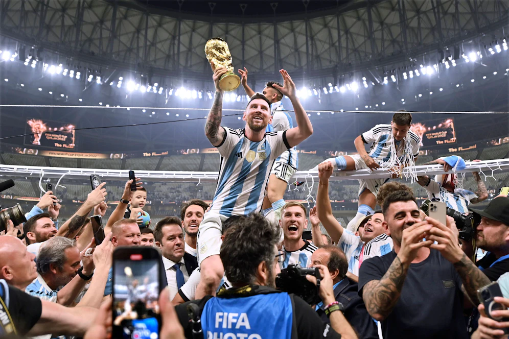 Argentinien jubelte 2022 in Katar