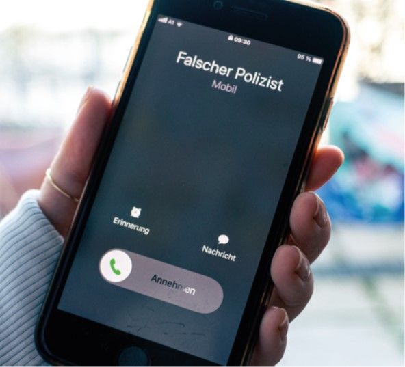 Die echte Polizei warnt eindringlich vor 