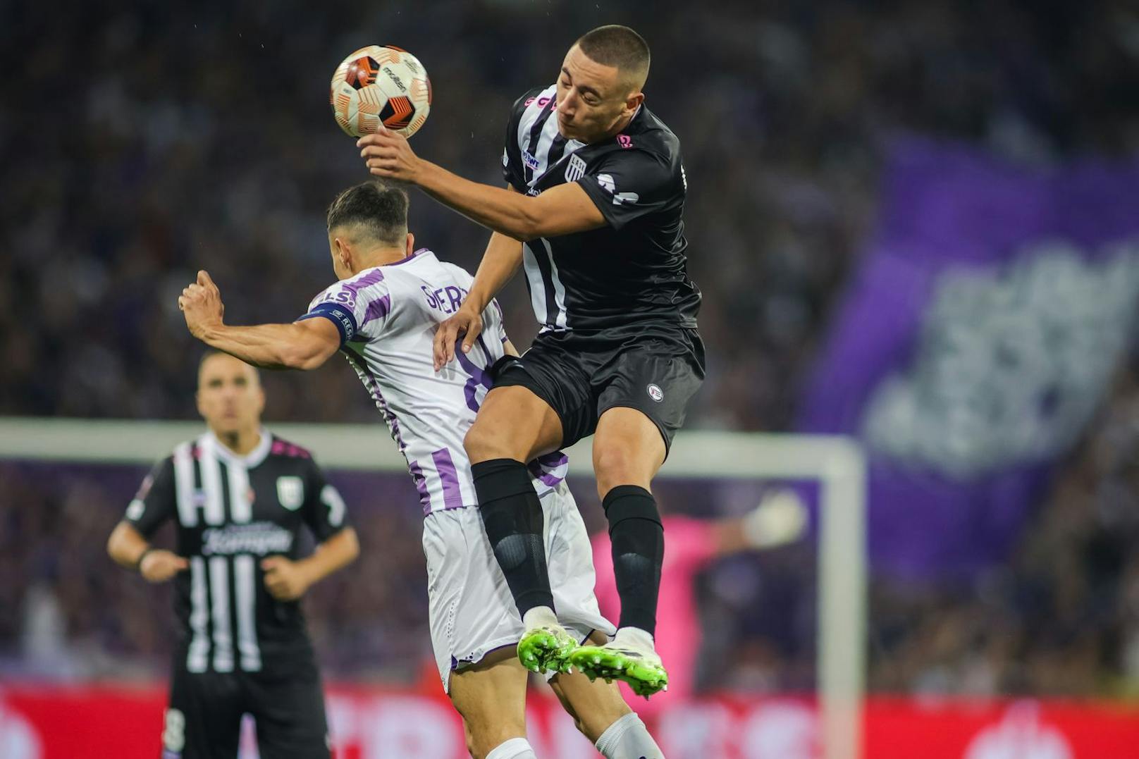 Der LASK im Gastspiel gegen Toulouse. 