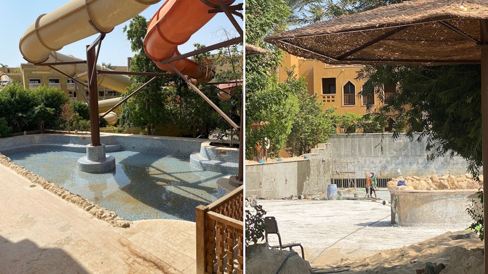 So stellte sich eine Familie den wohlverdienten Urlaub nicht vor.