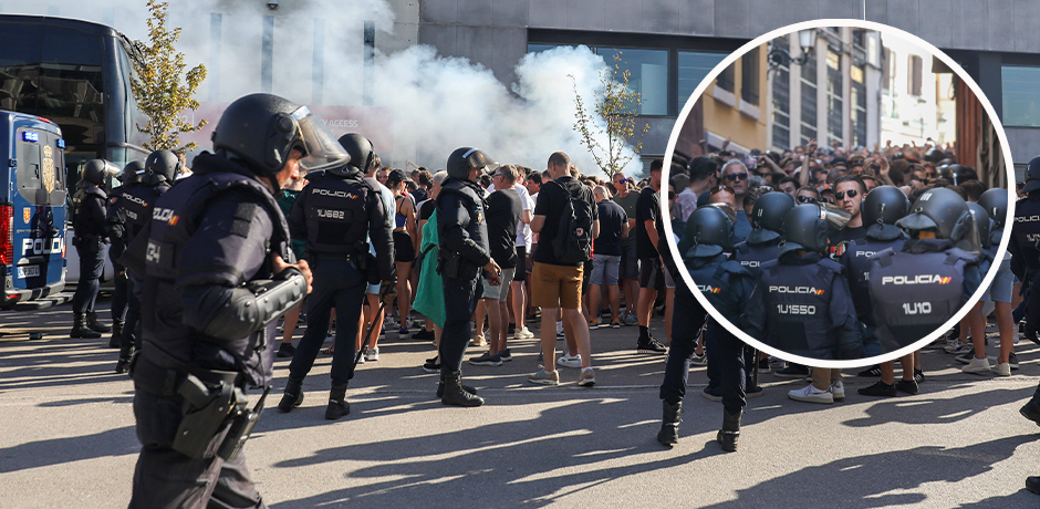Die Fans von Feyenoord Rotterdam sind in Europa gefürchtet.