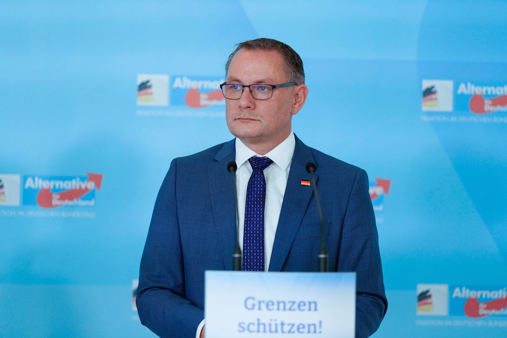 AFD-Chef Tino Chrupalla soll Opfer eines 