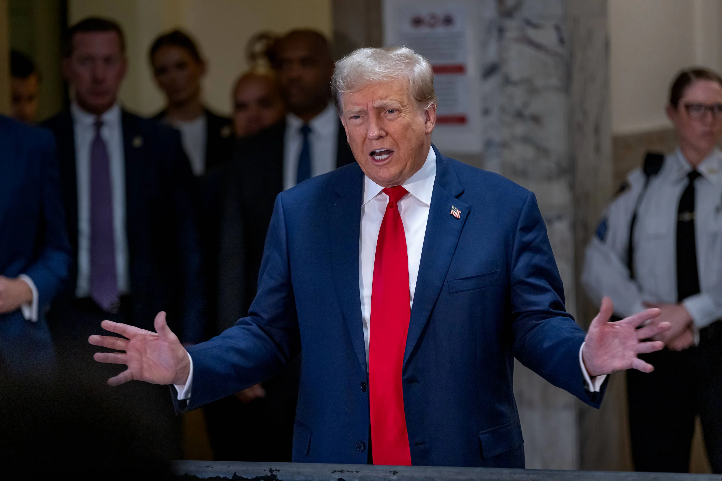 Der ehemalige US-Präsident ziert erneut die US-Schlagzeilen. 