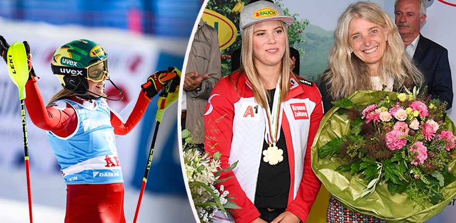 Mama Herlinde ist nicht mehr Teil des Betreuerteams von Katharina Liensberger. 