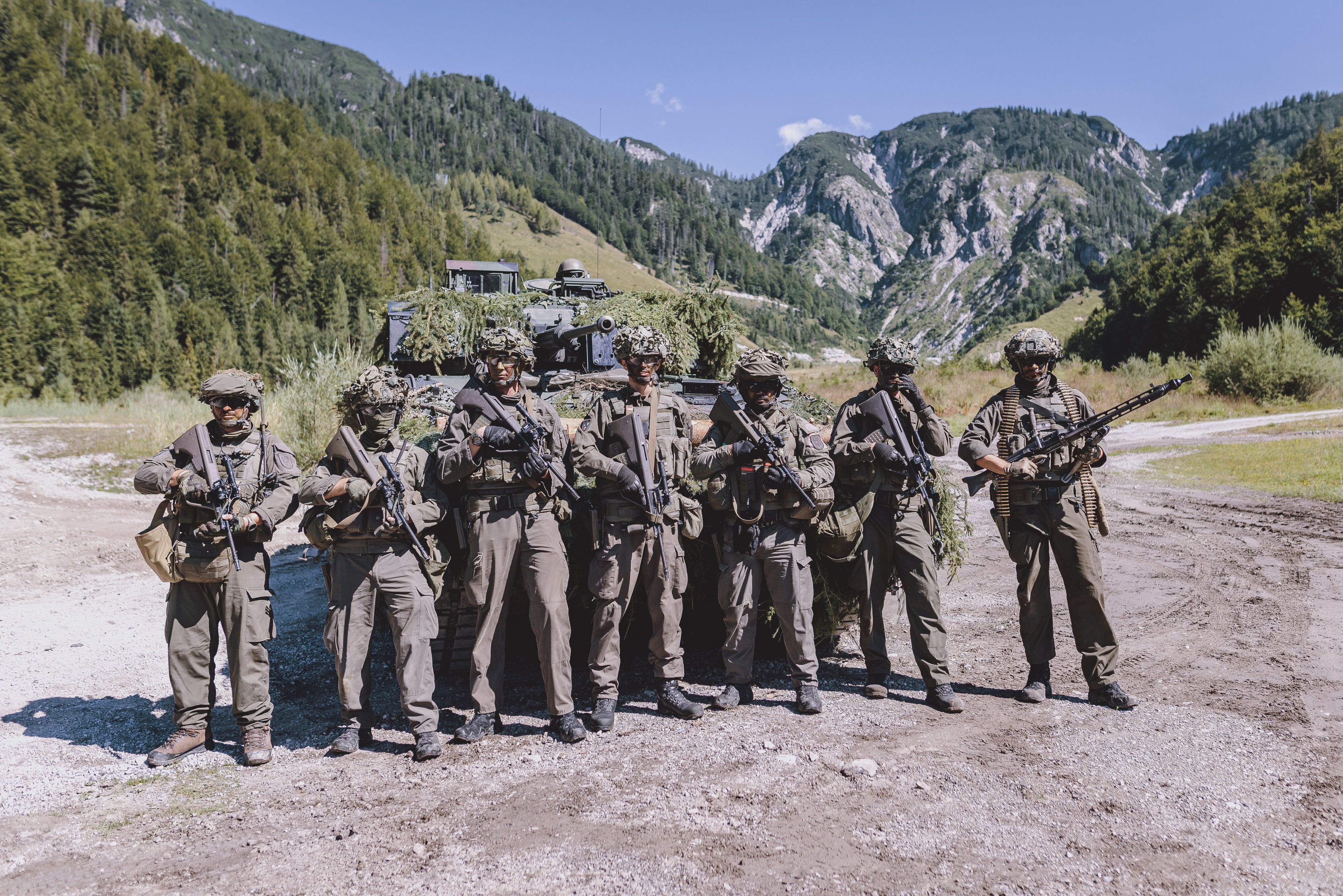 Österreichische Bundesheer-Soldaten sind seit 1999 bei der KFOR-Mission im Kosovo im Einsatz. (Symbolbild)