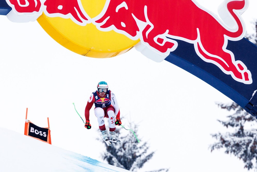 Vincent Kriechmayr in Kitzbühel. 