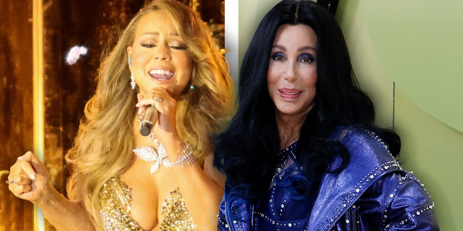 Wer holt sich dieses Jahr die Chartspitze zu Weihnachten: Cher oder Mariah Carey?