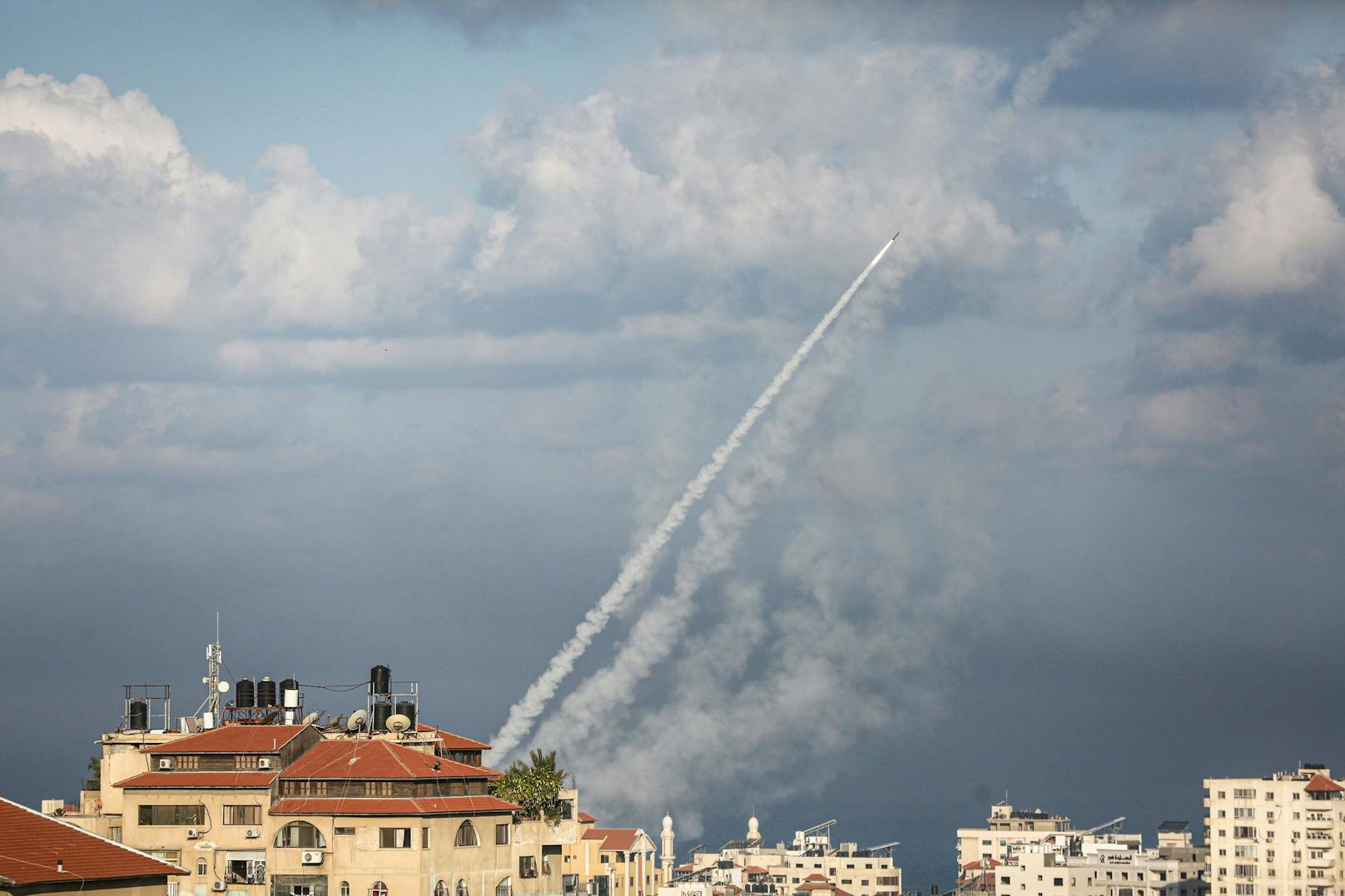 Der Raketenalarm riss am Samstagmorgen viele Menschen in Israel aus dem Schlaf.