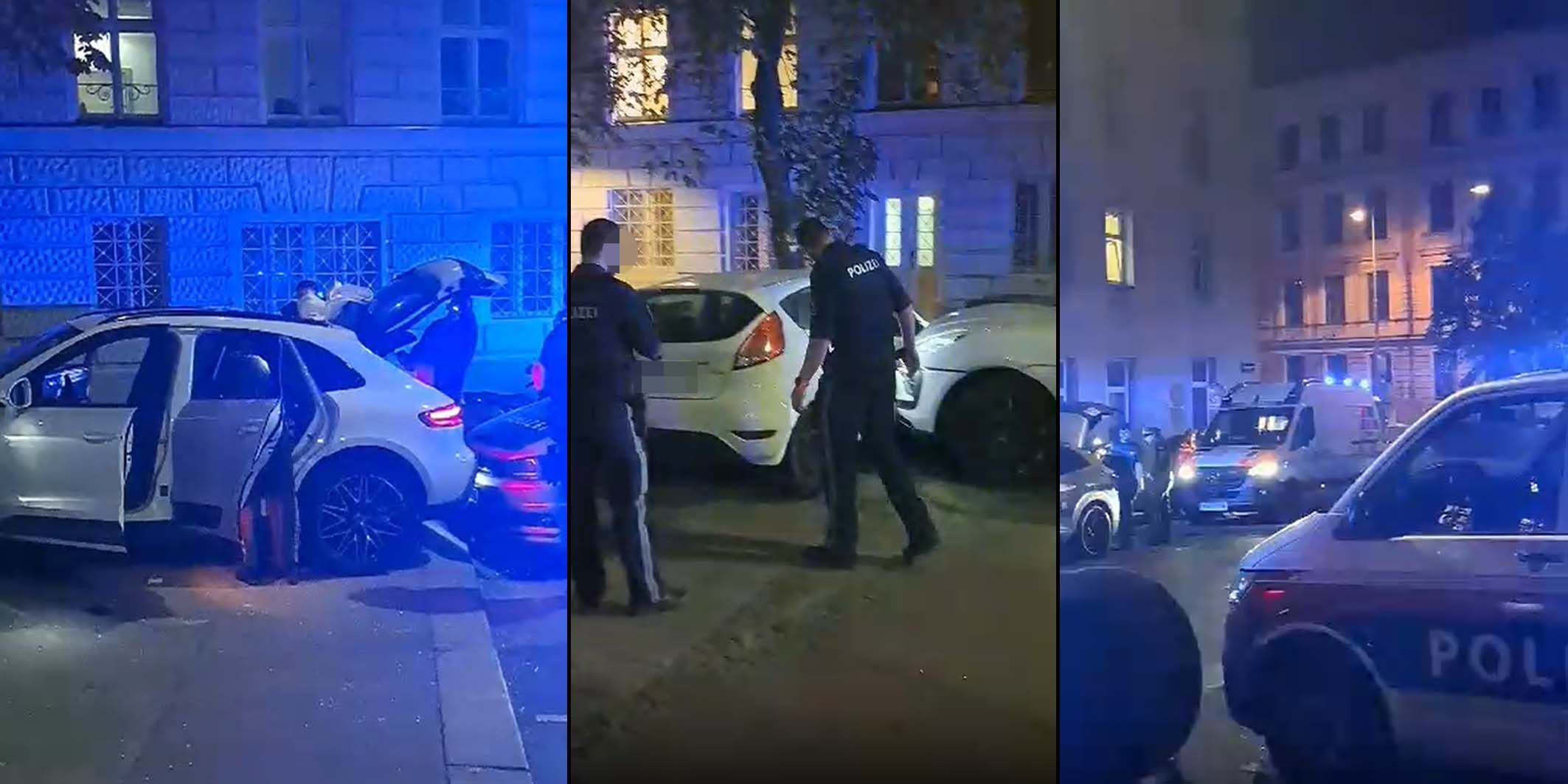 Ein Porsche-Lenker auf der Flucht, konnte im 9. Bezirk gefasst werden.