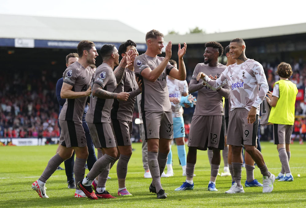 Tottenham jubelt