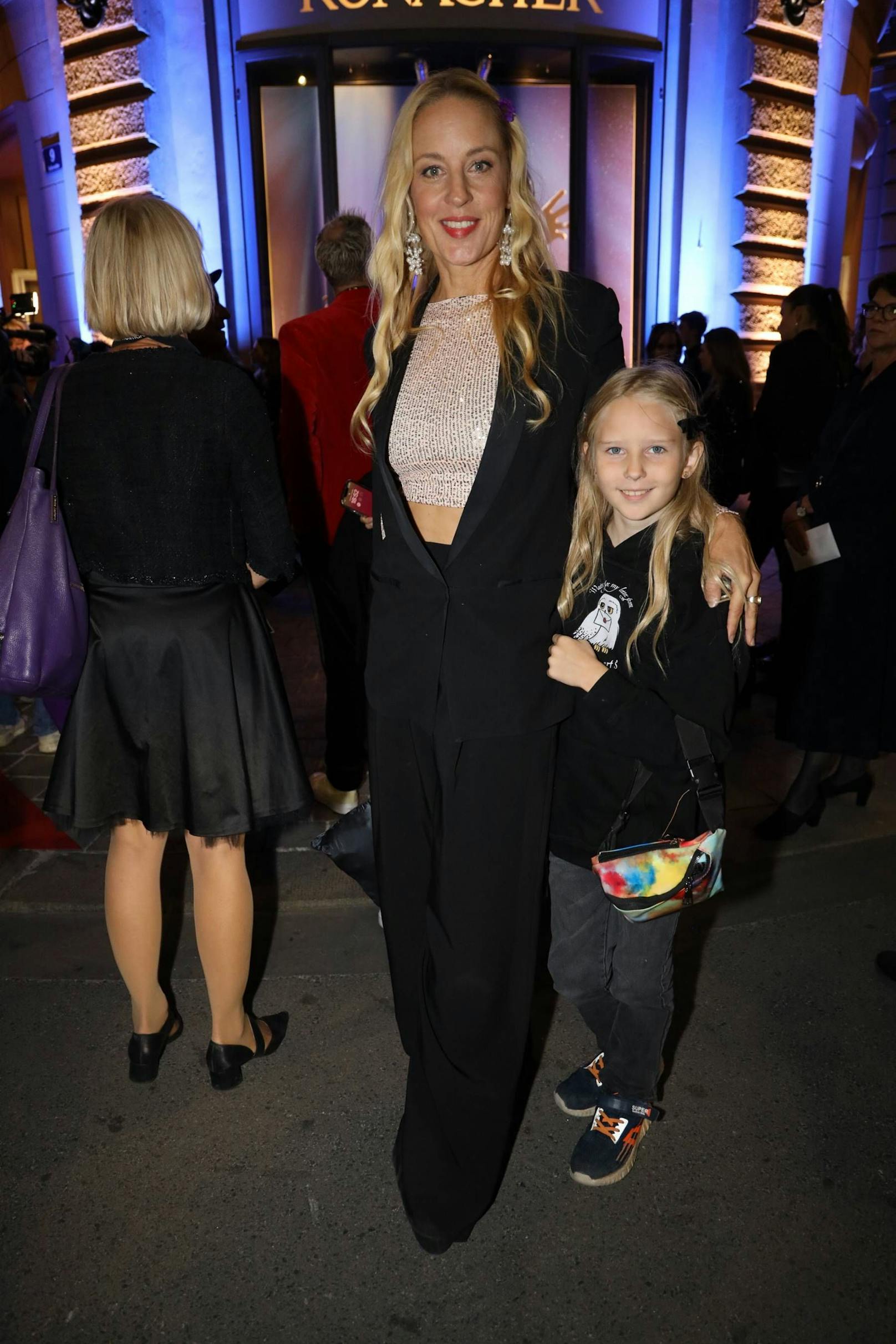 Cooles Duo: Lilian Klebow mit ihrer Tochter Tochter Charlie