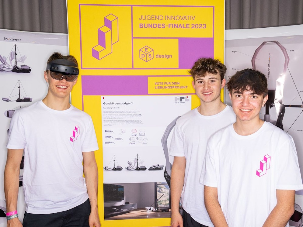 Kilian Lampl, Anton Mayr und Philipp Neuwirth 