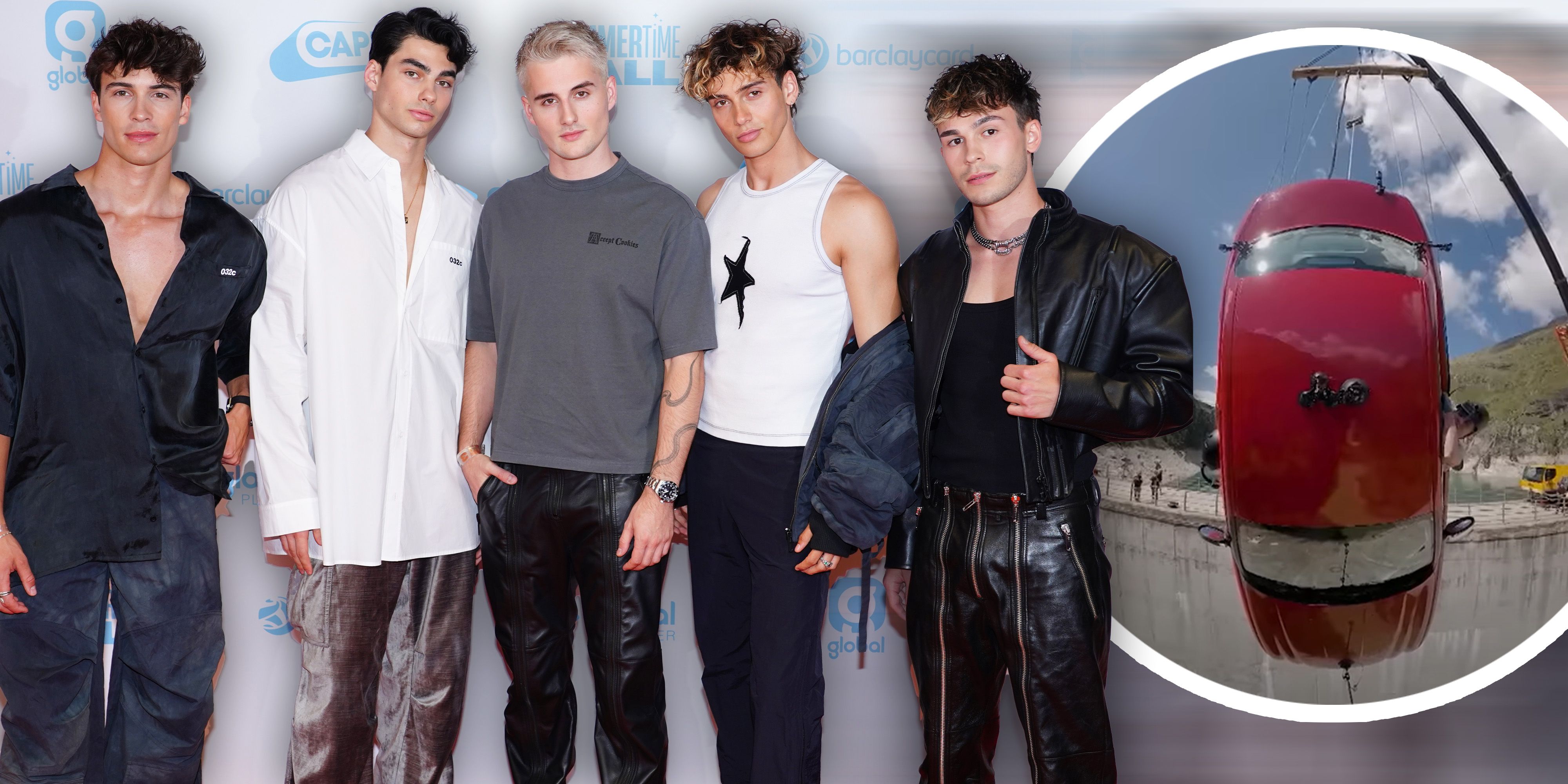 Für diesen TV-Dreh brauchten die "Elevator Boys" starke Nerven.