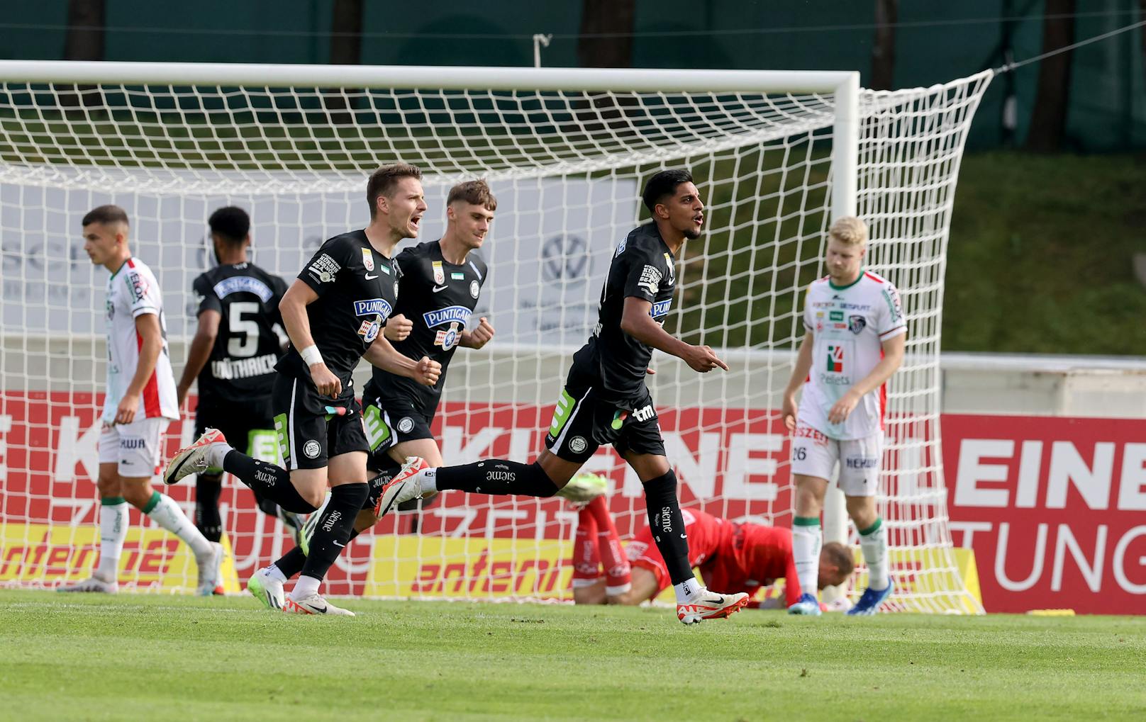 Manprit Sarkaria erzielte den Ausgleich gegen den WAC.