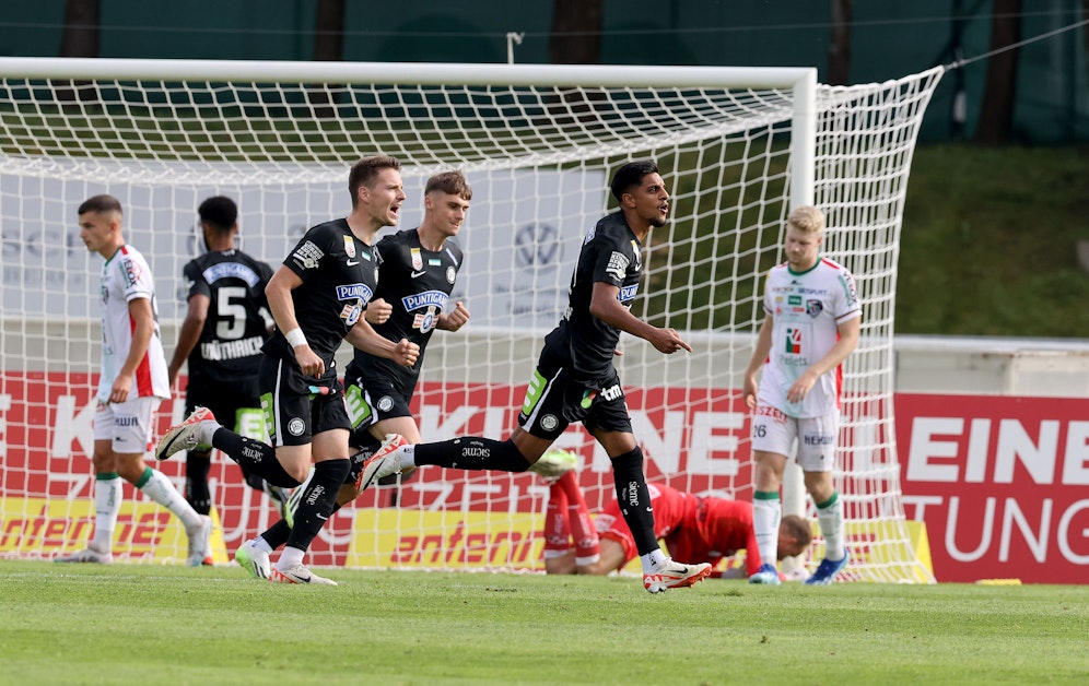 Manprit Sarkaria erzielte den Ausgleich gegen den WAC.