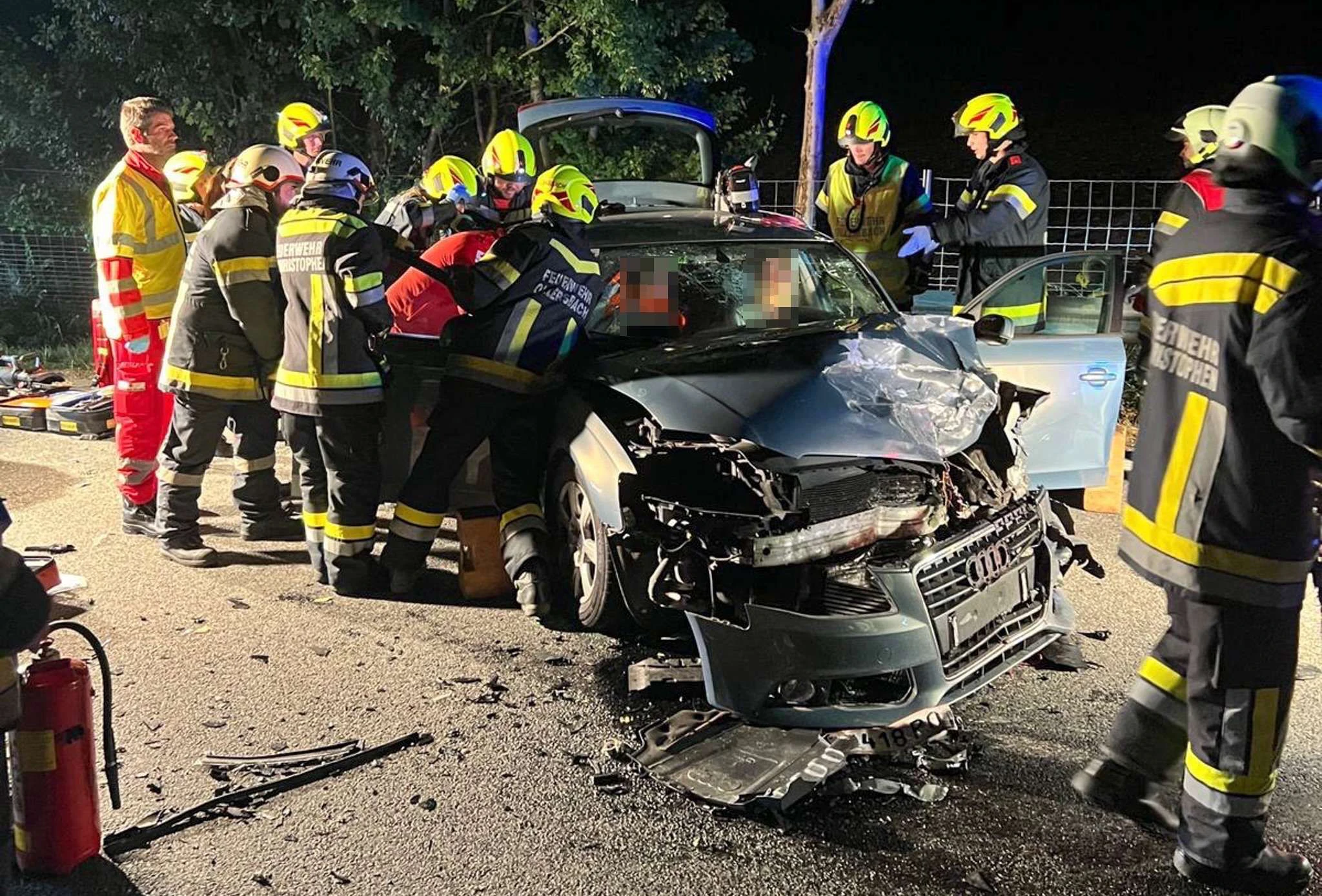 Schwerer Unfall in St. Christophen