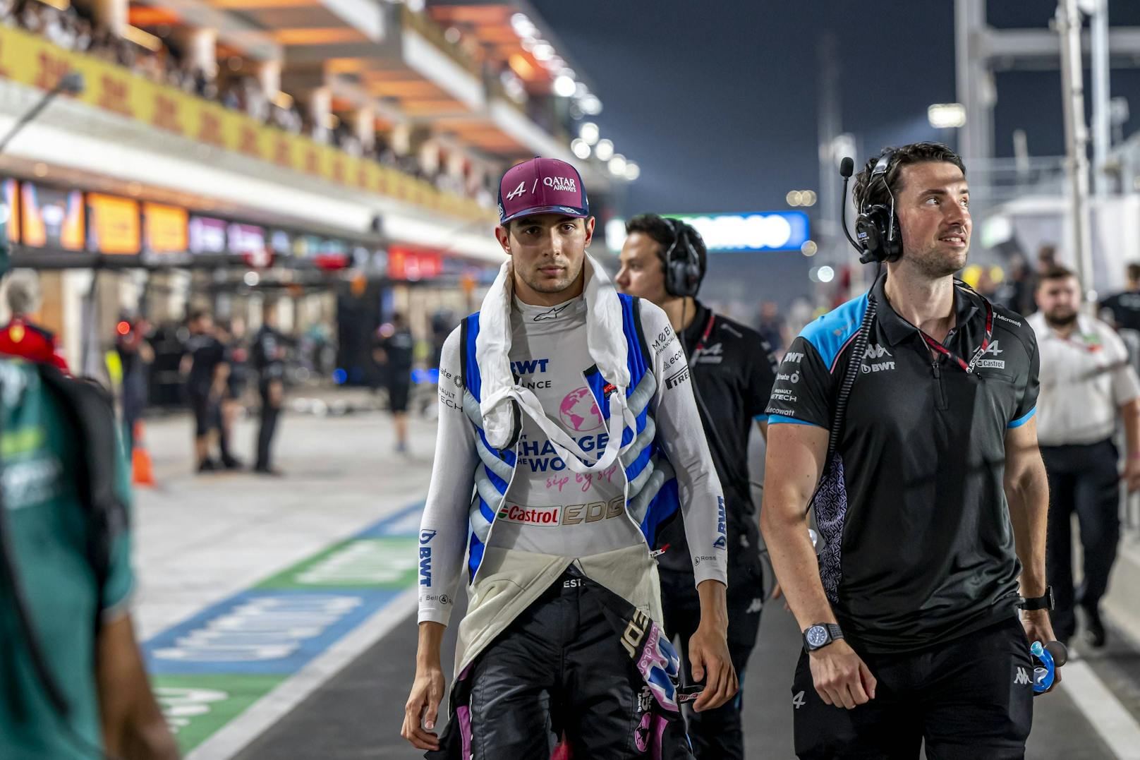 Esteban Ocon erschöpft: "In Runde 16 habe ich mich bereits krank gefühlt."