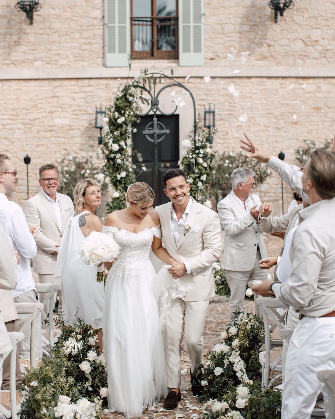 Nico Santos und Aileen heirateten im Sommer 2022 auf Mallorca.