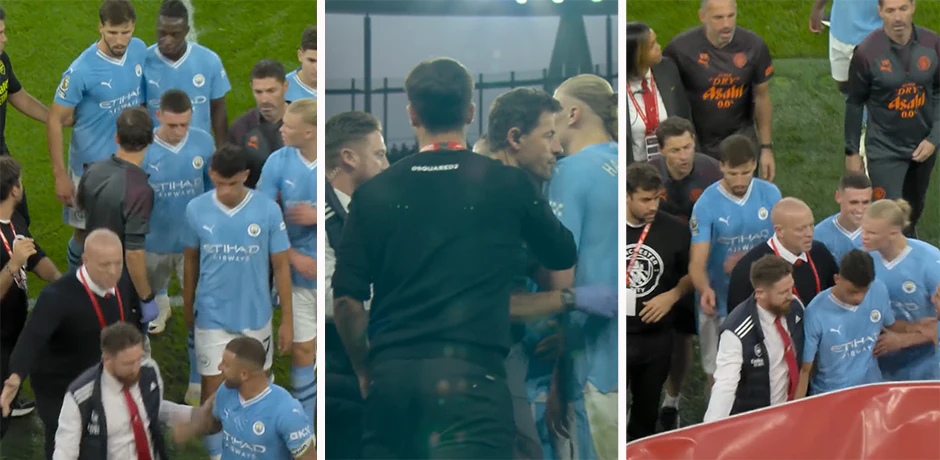 Erling Haaland hatte nach der 0:1-Niederlage noch einiges zu sagen.