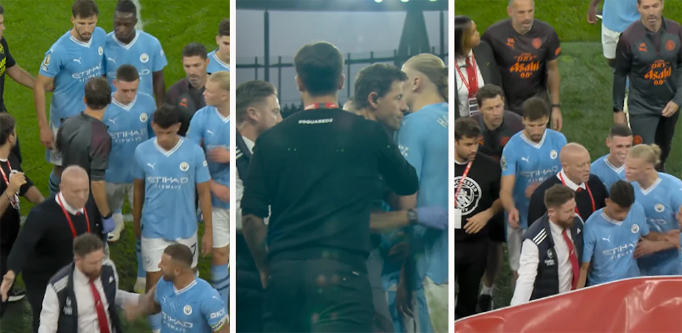 Erling Haaland hatte nach der 0:1-Niederlage noch einiges zu sagen.