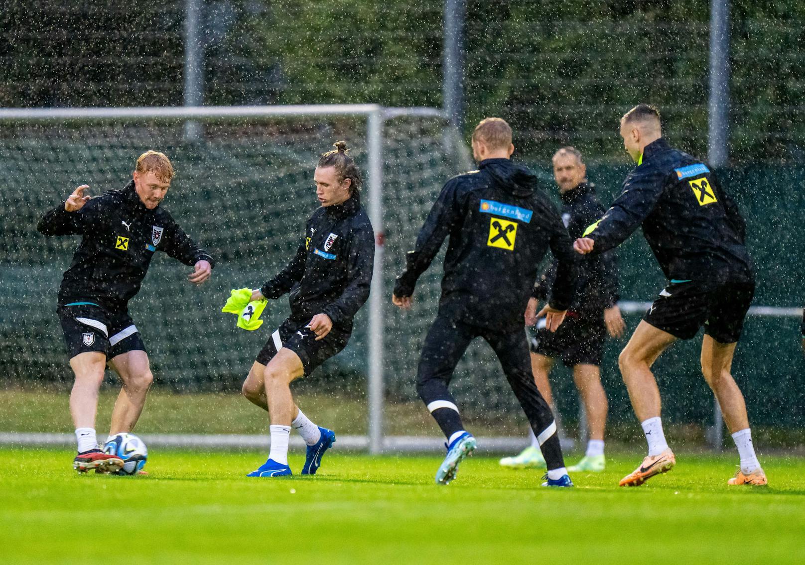 45 Minuten dauerte das Auftakt-Training.