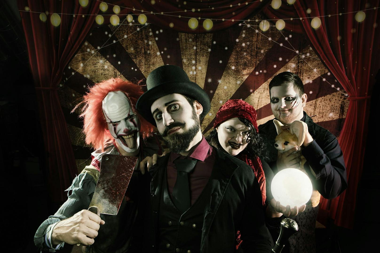 Escape Room lädt zu Halloween in "Circus of Horror"