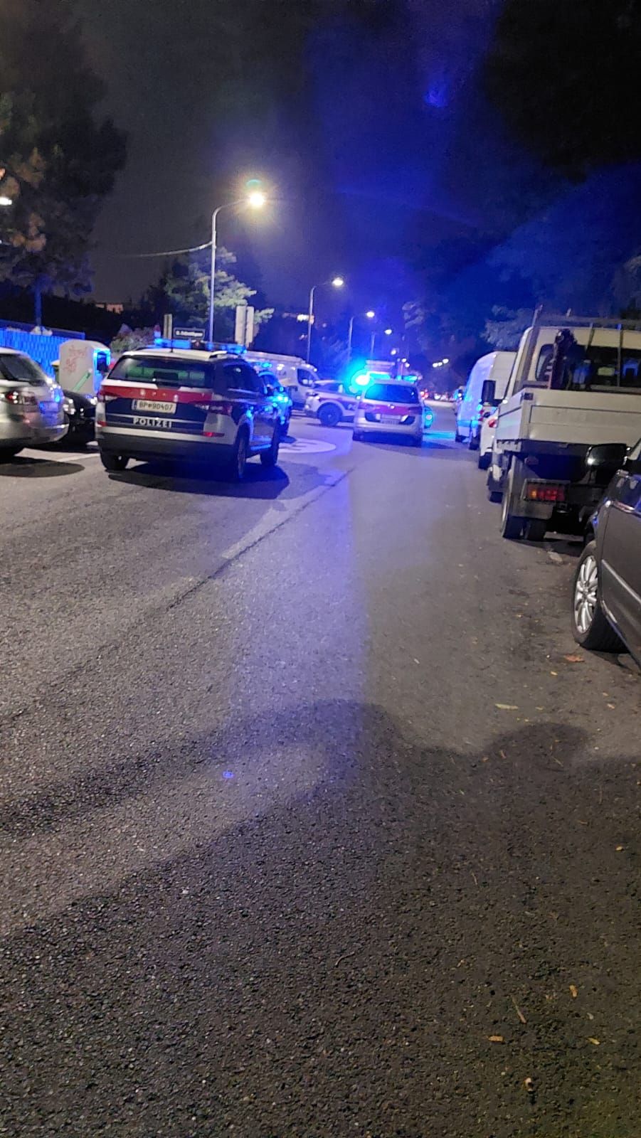 Die WEGA ist bereits vor Ort. 