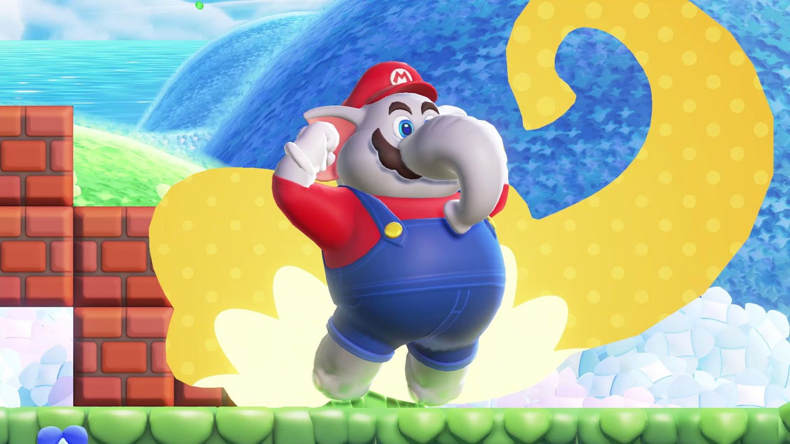 Mutanten-Mario? Das geschieht mit der neuen Elefantenfrucht. Das neue "Super Mario Bros. Wonder" ist ein richtiges Videospiel-Wunder.
